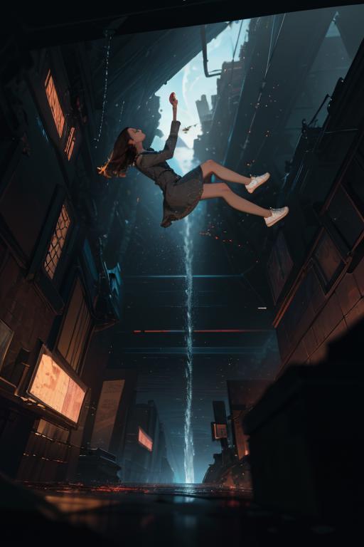 why are anime characters falling off of buildings so peaceful? 🥱 #edi... |  TikTok